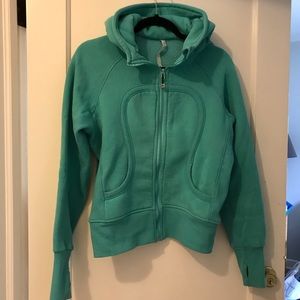 Aqua/teal lululemon hoodie